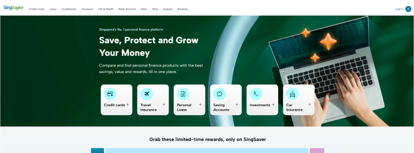 Singsaver home page